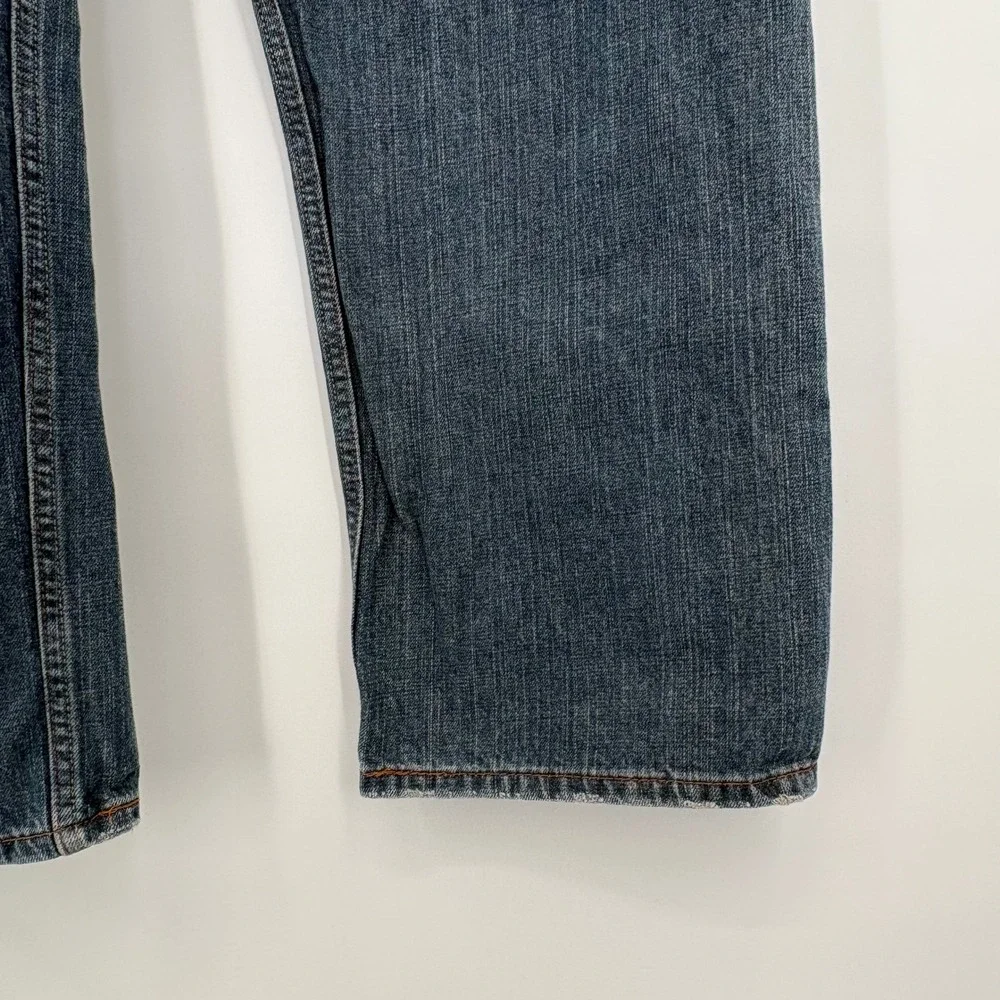 Levis 569 Loose Straight Jeans Mens 40x30‎ Medium Wash Blue Denim Baggy